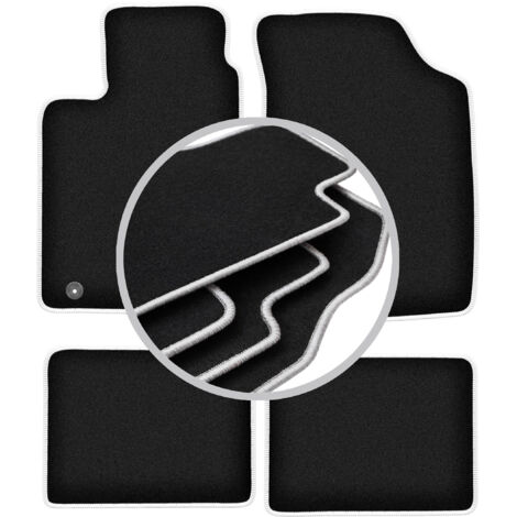 Tapis de sol Carlux argentés pour : Renault Clio II hatchback (1998-2005) (1/5)