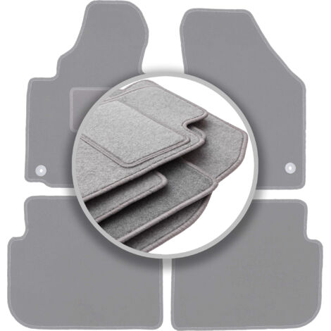 Tapis de voiture gris pour Volkswagen Touran I FL monospace (2010-2015)
