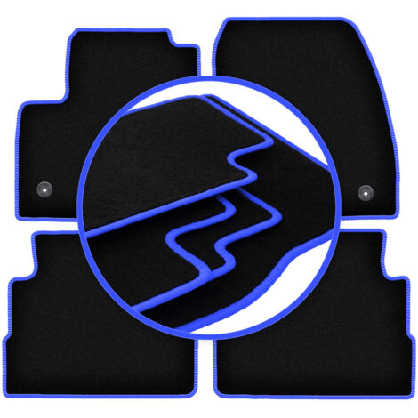 Tapis de sol Carlux bleus pour : Ford Kuga MK2 SUV (2012-2019) (1/5)