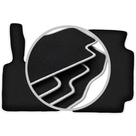 Tapis de sol Carlux argentés pour : Smart ForTwo I hatchback (1998-2007) (1/5)