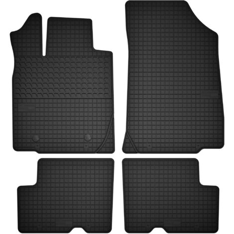 Jeu de tapis en caoutchouc pour : Dacia Duster I 2WD SUV (de 2010 à 2018)