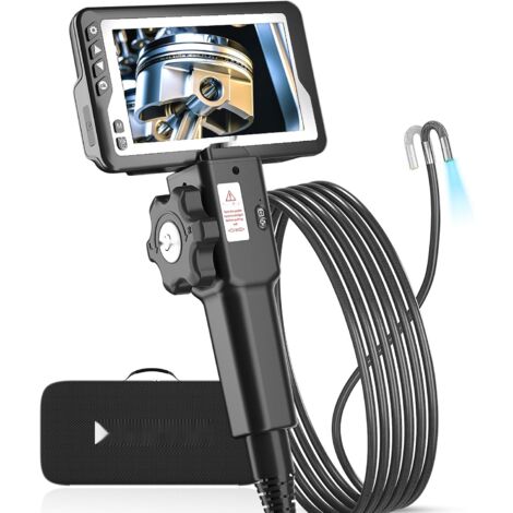 Caméra endoscopique Android 5,5 mm 4,5" HD 720p, 6 LED, 6000 mAh (1/5)