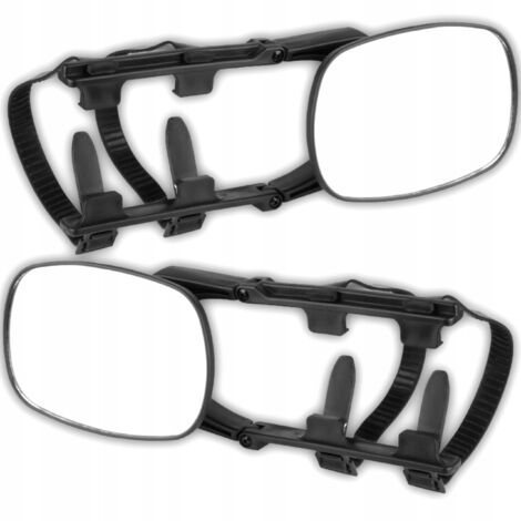 Carrfan Rétroviseurs Latéraux 4x4 Pour Jeep Wrangler 97+ - Rétroviseurs Tout-Terrain Ouverture Rapide