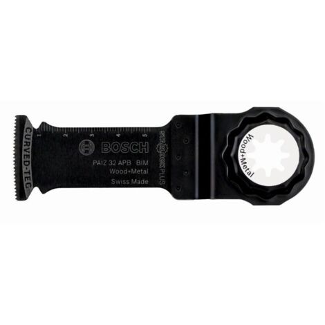 Bosch – Lame de scie sabre 60mm – Pour bois dur et métaux non trempés – Coupe plongeante précise – Compatible Starlock Plus