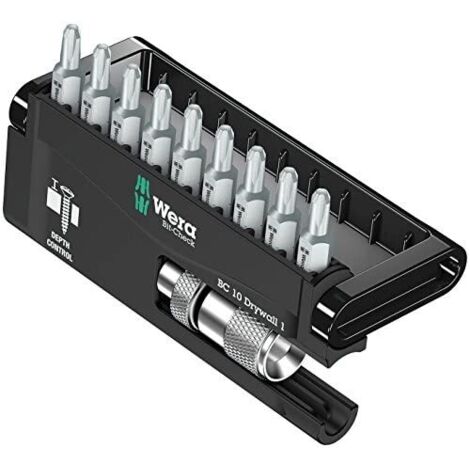 Kit d'embout WERA 10 pieces Phillips, pour placo (1/5)