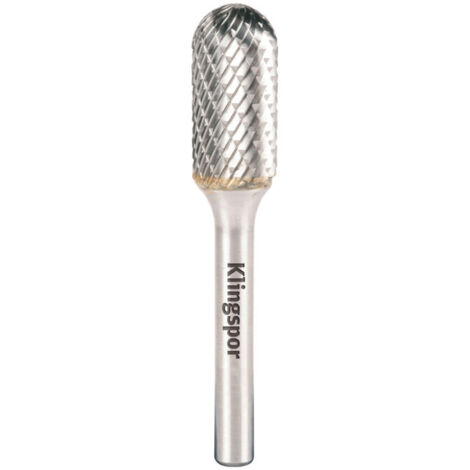 Klingspor 295694 Fraises en carbure monobloc, HF 100 C, 6 dentures, 6 mm Diamètre de l'arbre, 6 mm x 18 mm x 50 mm (1/3)