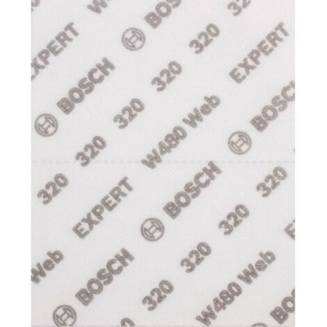 Bosch Feuille abrasive ExW480 Web 115 x 140 mm G320 2 pces - 2608902384 (1/5)