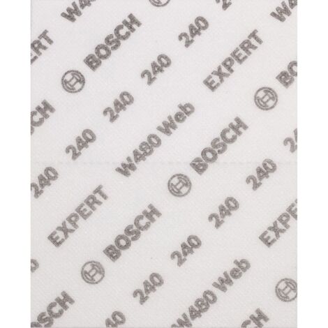 Bosch Feuille abrasive ExW480 Web 115 x 140 mm G240 2 pces - 2608902383 (1/5)