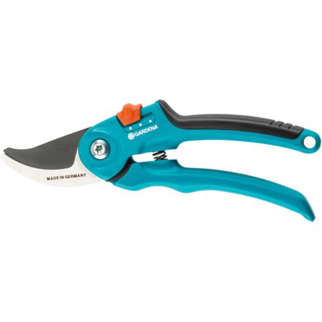 GARDENA Sécateur réglable à lame franche Classic B/S-M. Diamètre de coupe 22mm. Poignées ergonomiques. Verrou de sécurité. (8857-20).