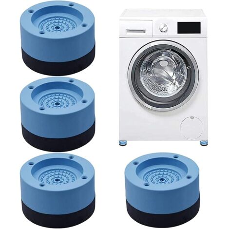 4x PIEDS EN CAOUTCHOUC ANTIVIBRATIONS POUR APPAREILS ÉLECTROMÉNAGERS, LAVE-LINGE, LAVE-VAISSELLE (1/5)