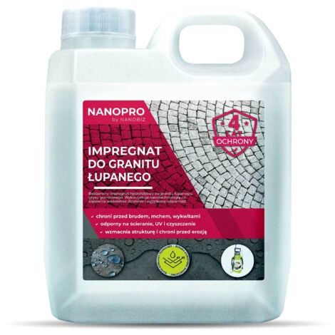 NANOPRO pour imprégnation du granit fendu 5L (1/2)