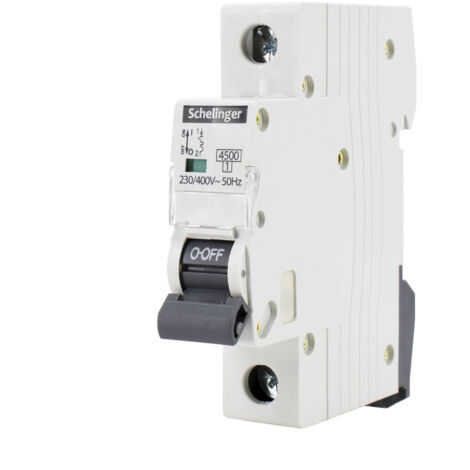 Disjoncteur unipolaire 20A - Protection contre les surintensités - Rail DIN - Caractéristique C (1/5)