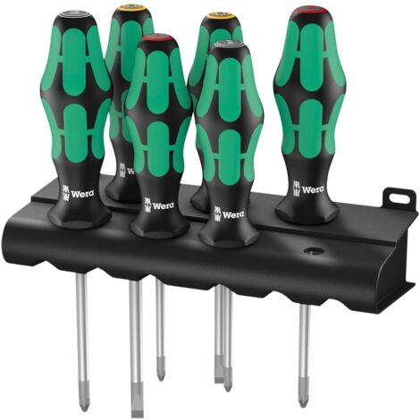 Ensemble de tournevis Wera Kraftform Plus Lasertip 6 unités