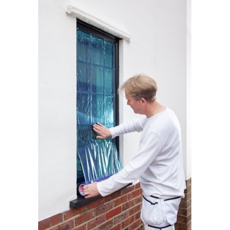Tesa 74921 film de protection autocollant bleu 100 m x 75 cm