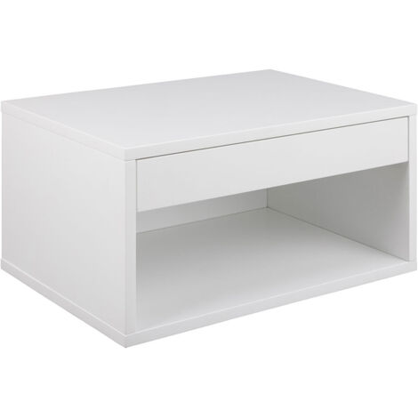 Chevet suspendu 1 tiroir 1 niche - WALL (1/5)