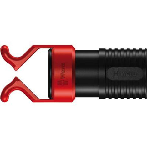 Wera – Griffe à visser 4,5 à 6,0 mm – Longueur 41 mm – Pour espaces étroits – Maintien sécurisé des vis hexagonaux et ronds