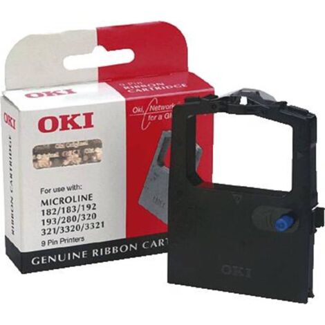 OKI 09002303 ruban d'impression Noir (1/2)