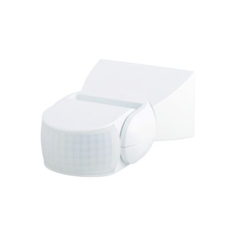 Détecteur de mouvement PIR CP-5B blanc en saillie 180 degrés réglable Eco Light (1/3)