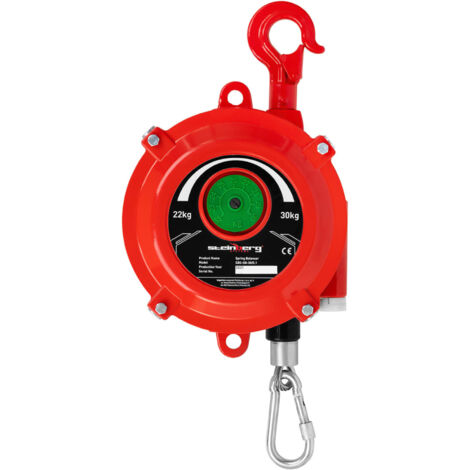 Équilibreur à Ressort Toolcraft TO-7310169 - 2 M D'extension, Charge Max 3 Kg - Neuf