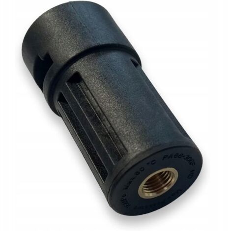 Rosfix Adaptateur Click-Click 1/4" – Raccord Rapide Haute Pression Connexion Sécurisée compatible avec nettoyeur haute pression Kärcher K2–K7 (1/4)