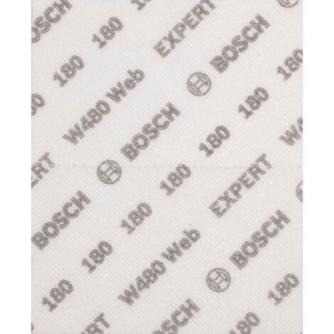Bosch Feuille abrasive ExW480 Web 115 x 140 mm G180 2 pces - 2608902382 (1/5)