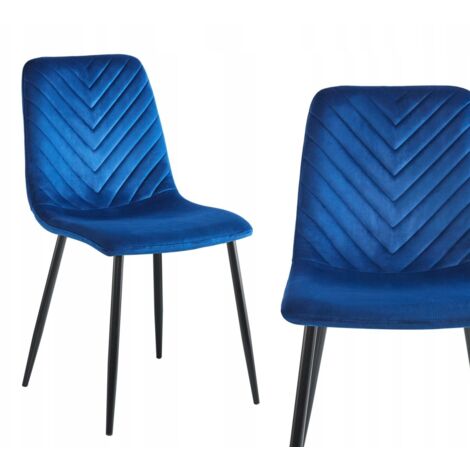 Fauteuil rembourré en velours bleu FURNITEX pour un salon de style loft (1/5)