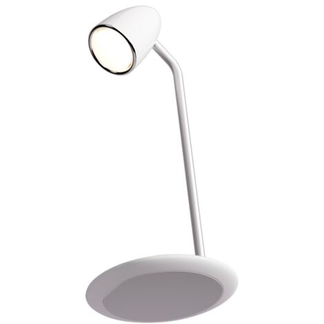 Lampe de bureau LED Proove 10 W avec charge par induction, blanche (1/5)