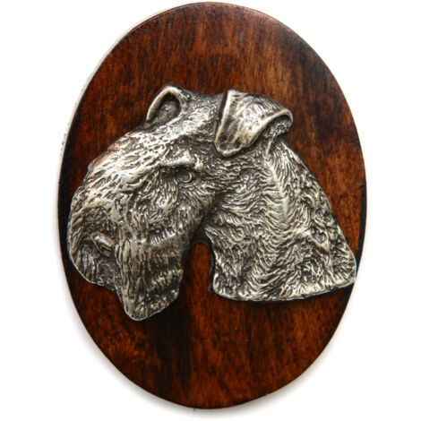 Lakeland Terrier - broche d'exposition, clip de numéro de départ, badge pour chien par Art-Dog (1/4)
