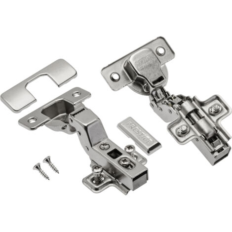 CHARNIÈRE À FERMETURE AUTOMATIQUE/HYDRAULIQUE+ À MORTAISE PRO (1/2)