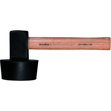MARTEAU À PAVER AVEC CAOUTCHOUC 1,5KG L-400MM (1/2)