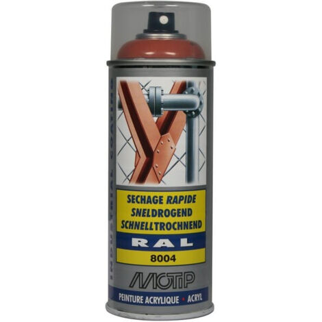 Peinture spray brun cuivre MOTIP 07109ND (1/3)