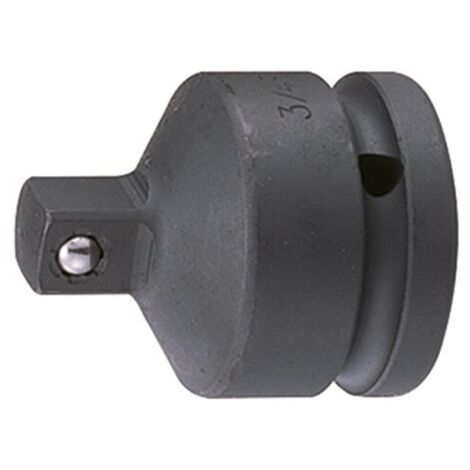 KING TONY - Réducteur à chocs 3/4" vers 1/2" (⌀ 44 mm) avec bille (1/2)