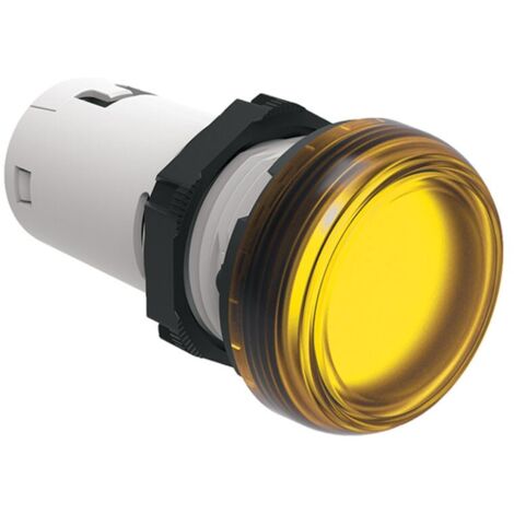 Voyant lumineux Lovato monobloc LED Jaune LED 230V LPMLM5