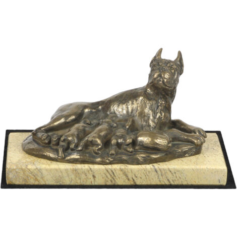 Boxer, Boxer II - une statuette de chien, une figurine de silhouette de chien, un trophée pour une exposition canine par Art-Dog