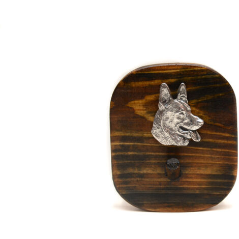 Berger allemand, alsacien - porte-laisse, porte-médailles avec chien, porte-clés par Art-Dog (1/5)