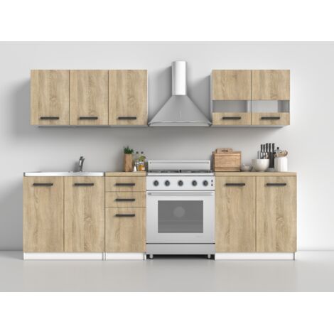 Meuble de cuisine Katia SET200 BLANC SONOMA (1/2)