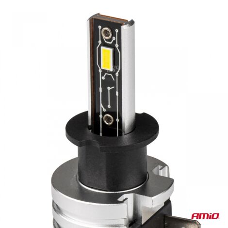Ampoules LED pour voiture série H-mini H3 6500K Canbus AMIO-03330 (1/5)