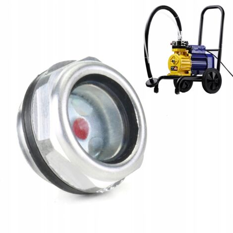 Rosfix Voyant d’Huile pour Pulvérisateur de Peinture – Transparent et Résistant Contrôle Visuel du Niveau Installation Facile Accessoire pour Station de Peinture (1/4)
