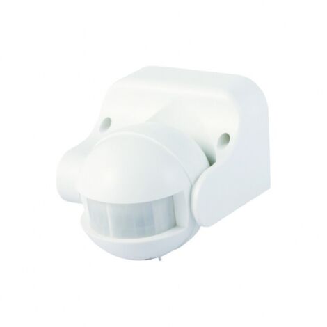 Détecteur de mouvement PIR CP-2B blanc en saillie 180 degrés réglable Eco Light (1/5)