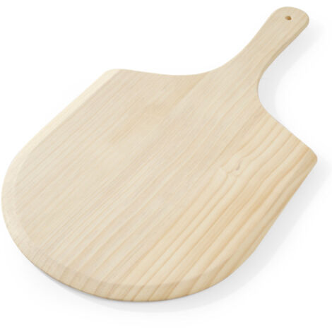 Plaque à pizza pour sortir le pain du four, en bois, 305 x 535 x 10 mm - Hendi 617724 (1/3)
