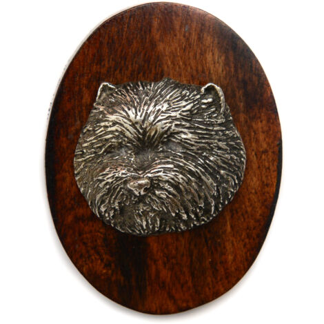 West Highland White Terrier, Westie - broche d'exposition, clip de numéro de départ, badge de chien par Art-Dog (1/4)