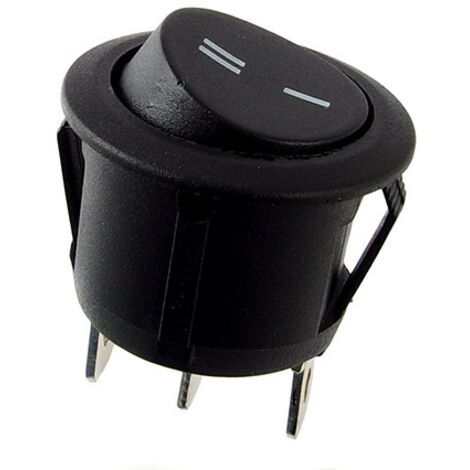 Interrupteur marche/arrêt 10 A 125 V 6 A 250 V (1/2)