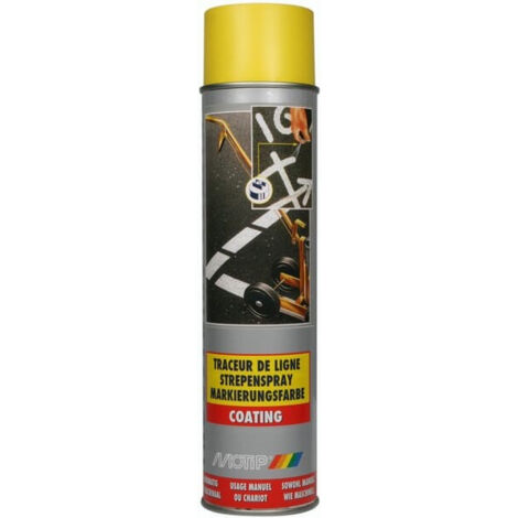 Peinture de marquage jaune MOTIP 000223 (1/3)