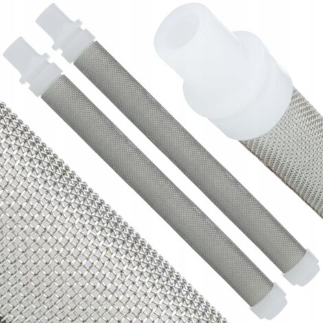 Rosfix Ensemble Buse de peinture Modèle 517 + 1x Rosfix Douille / joint de protection de buse + Filtre de tube blanc 60 mesh pour l'agrégat de peinture 1 pièce. (1/5)