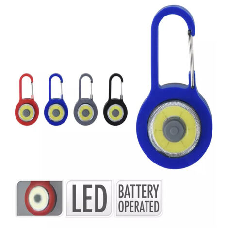Mini lampe de poche LED changeant de couleur porte-clés porte-clés pour le camping, la randonnée, les enfants, les garçons, les filles (multicolore
