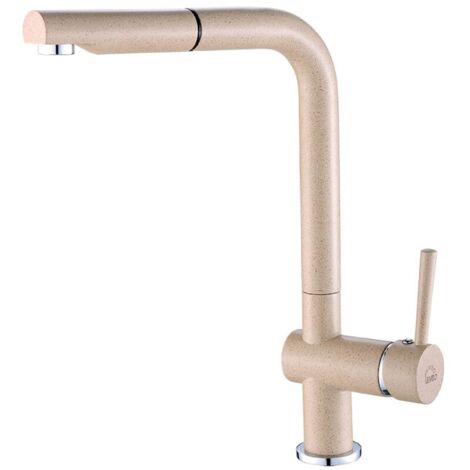 Robinet d'évier de cuisine avec bec extractible (1/2)