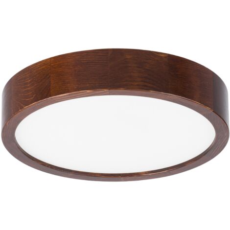 Plafonnier LED LEJA 275 NOYER pour cuisine et salon 4000K ÉLÉGANT (1/5)