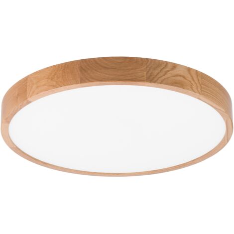 Plafonnier LED LEJA 475 Chêne pour cuisine et salon 4000K Élégant (1/5)