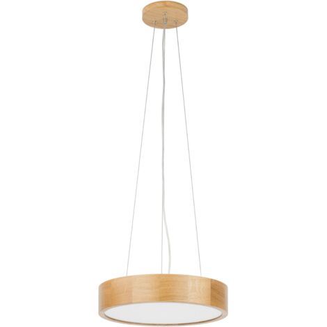 Suspension en bois LEJA, lustre rond, pendentif 375 OAK (1/5)