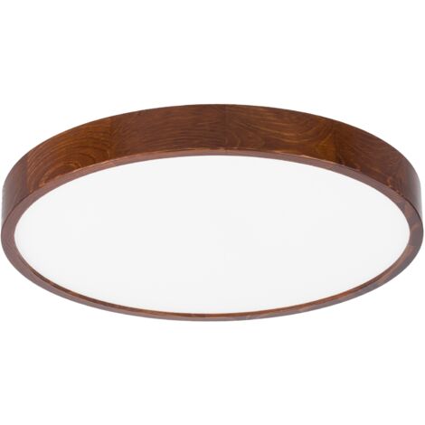 Plafonnier LED LEJA 475 NOYER pour cuisine et salon 4000K ÉLÉGANT (1/5)
